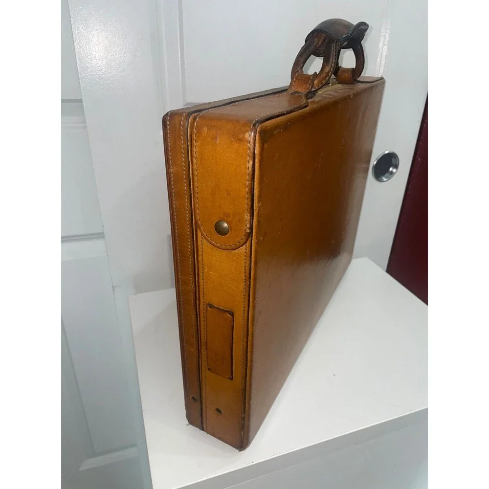 Hartmann Luggage Belting Leather Deluxe Slimline 4